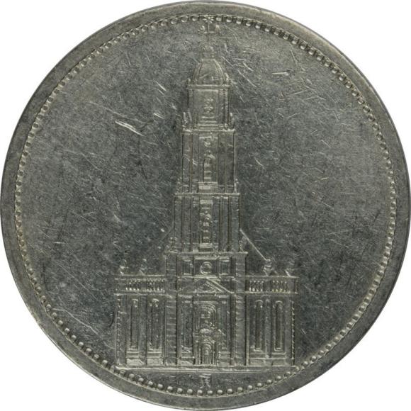 5 marek A 1934 Kościół w Poczdamie Niemcy Berlin (1)