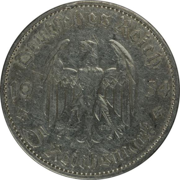 5 marek A 1934 Kościół w Poczdamie Niemcy Berlin (2)