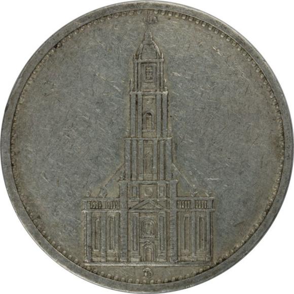 5 marek 1934 D Kościół w Poczdamie Niemcy Monachium (1)