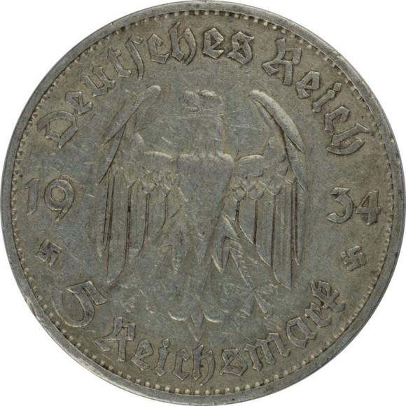 5 marek 1934 D Kościół w Poczdamie Niemcy Monachium (2)