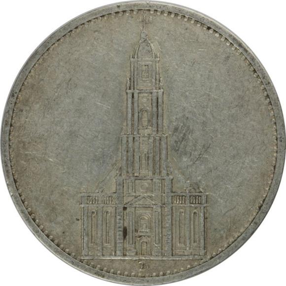 5 marek 1934 D Kościół w Poczdamie Niemcy Monachium (1)