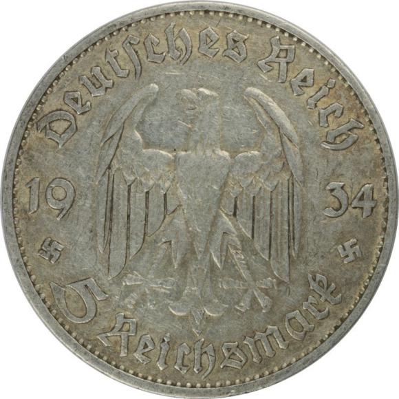 5 marek 1934 D Kościół w Poczdamie Niemcy Monachium (2)