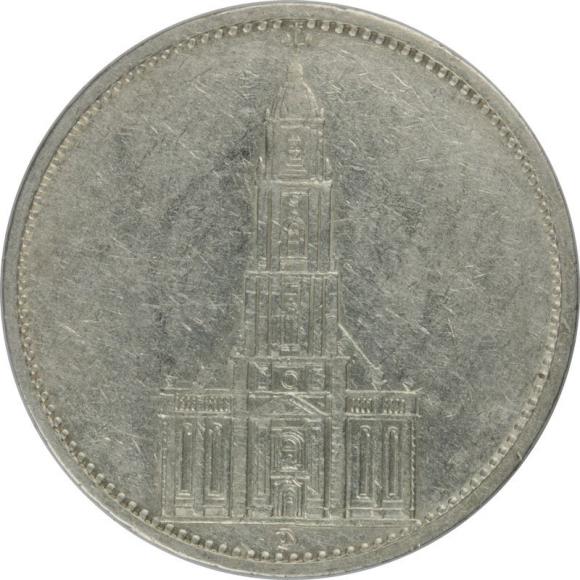 5 marek 1935 D Kościół w Poczdamie Niemcy Monachium (1)