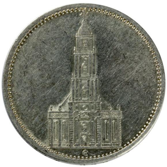 5 marek 1934 E Kościół w Poczdamie Niemcy Muldenhutten (1)