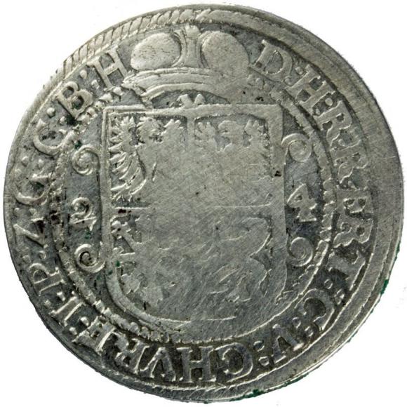 Ort 1624 Jerzy Wilhelm Księstwo Pruskie Królewiec (2)