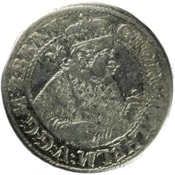 Ort 1624 Jerzy Wilhelm Księstwo Pruskie Królewiec (1)