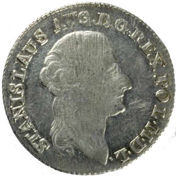 Złotówka 1791 Stanisław August Poniatowski Warszawa (1)