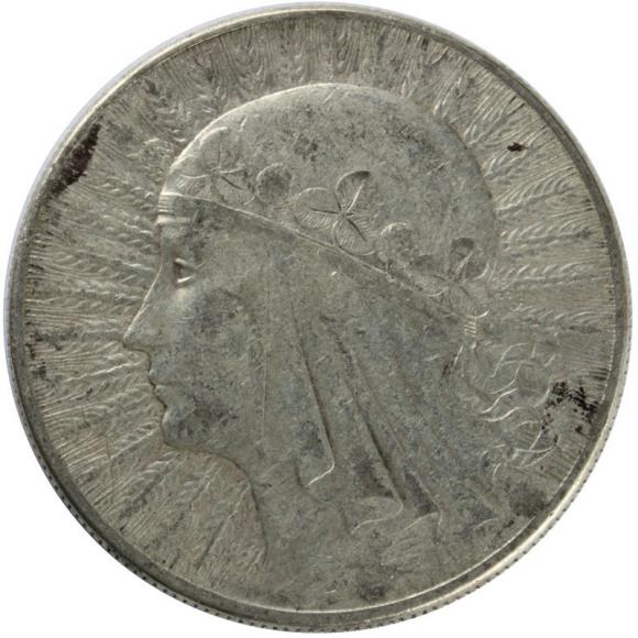 10 złotych 1932 Głowa Kobiety II RP Warszawa (1)