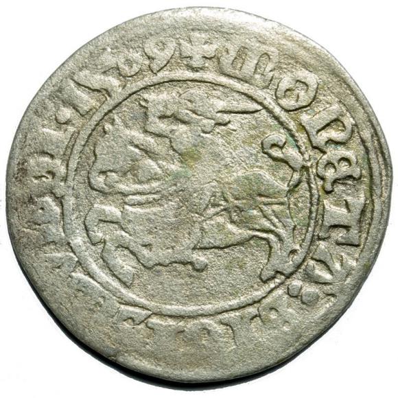 Półgrosz 1509 Zygmunt I Stary Wilno (1)