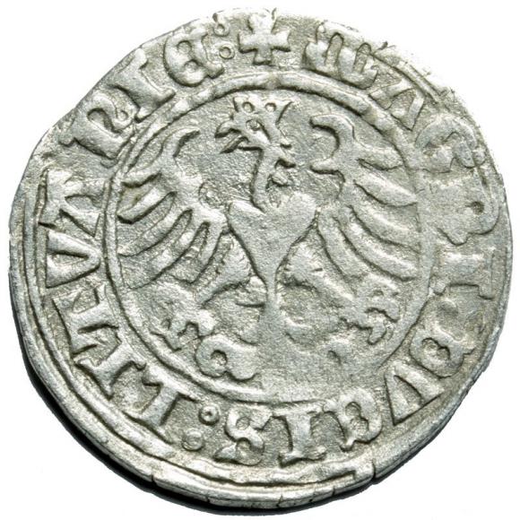 Półgrosz 1509 Zygmunt I Stary Wilno (2)