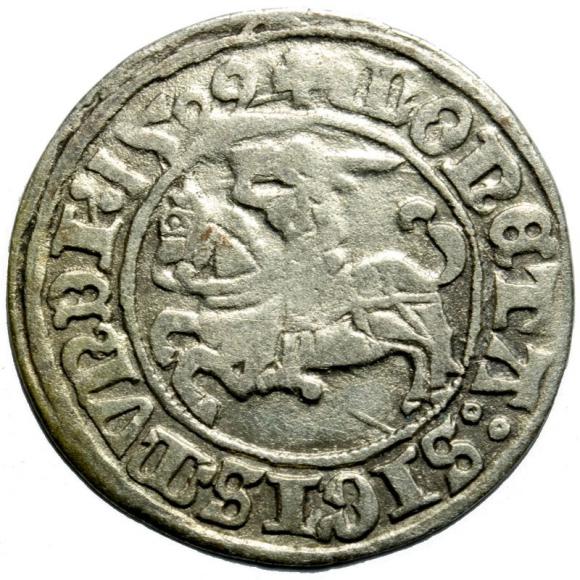 Półgrosz 1509 Zygmunt I Stary Wilno (1)