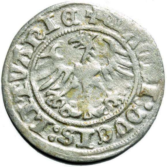 Półgrosz 1510 Zygmunt I Stary Wilno (2)