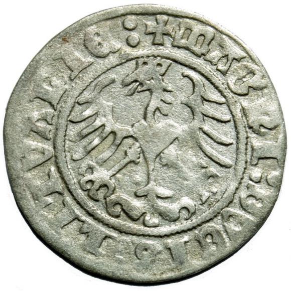 Półgrosz 1512 Zygmunt I Stary Wilno (2)