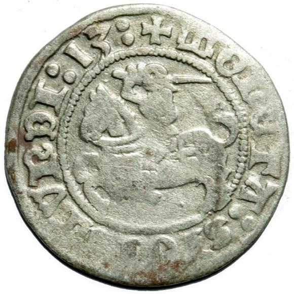 Półgrosz 1513 Zygmunt I Stary Wilno (1)