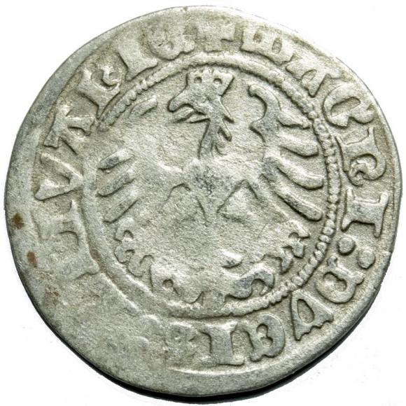 Półgrosz 1513 Zygmunt I Stary Wilno (2)