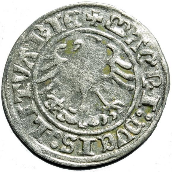 Półgrosz 1513 Zygmunt I Stary Wilno (2)