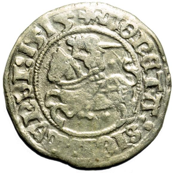 Półgrosz 1515 Zygmunt I Stary Wilno (1)