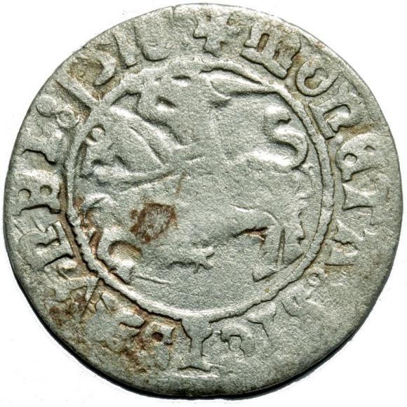 Półgrosz 1518 Zygmunt I Stary Wilno (1)