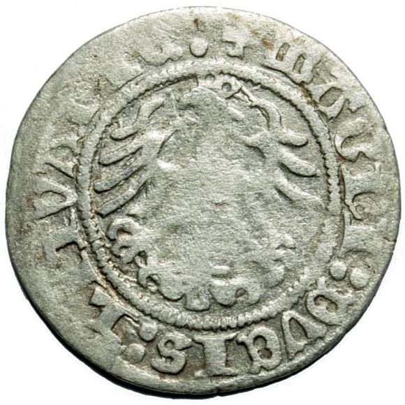 Półgrosz 1518 Zygmunt I Stary Wilno (2)