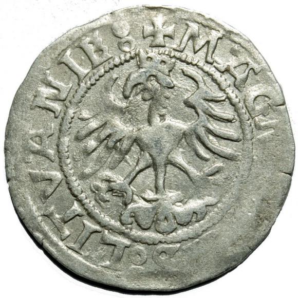 Półgrosz 1521 Zygmunt I Stary Wilno (2)