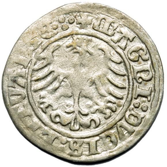 Półgrosz 1509 Zygmunt I Stary Wilno (2)