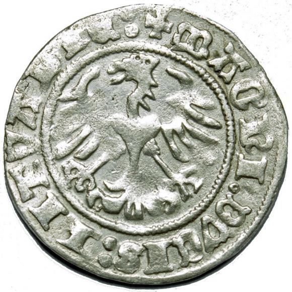 Półgrosz 1511 Zygmunt I Stary Wilno (2)