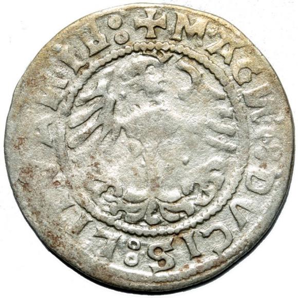 Półgrosz 1520 Zygmunt I Stary Wilno (2)