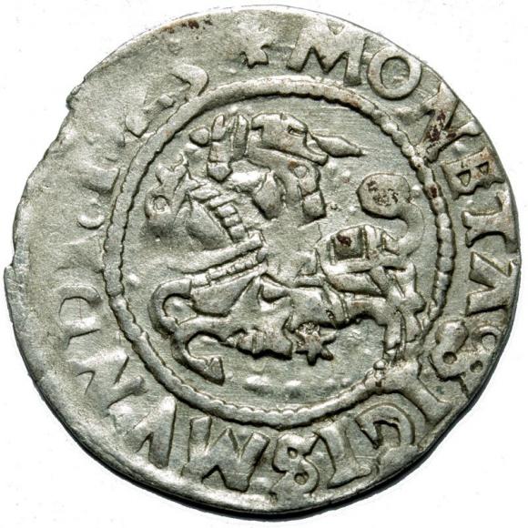 Półgrosz 1523 Zygmunt I Stary Wilno (1)