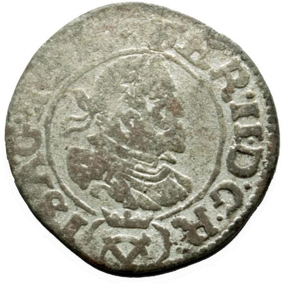 1 krajcar 1636 Ferdynand II Habsburg Austria Wiedeń (1)