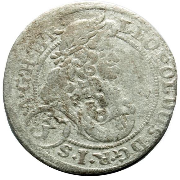 3 krajcary 1700 Leopold I Habsburg Śląsk Opole (1)