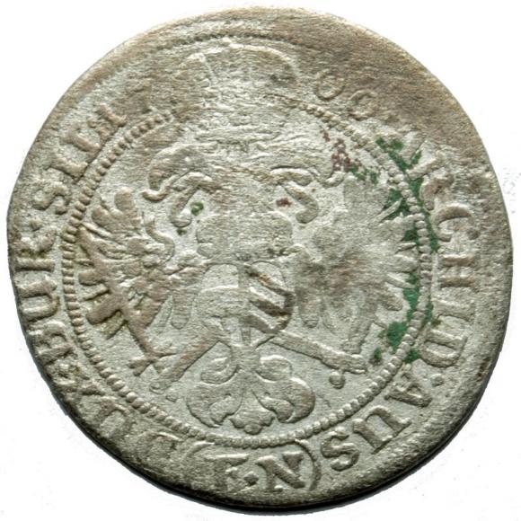 3 krajcary 1700 Leopold I Habsburg Śląsk Opole (2)