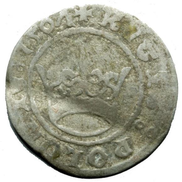 Półgrosz 1507 Zygmunt I Stary Kraków (1)