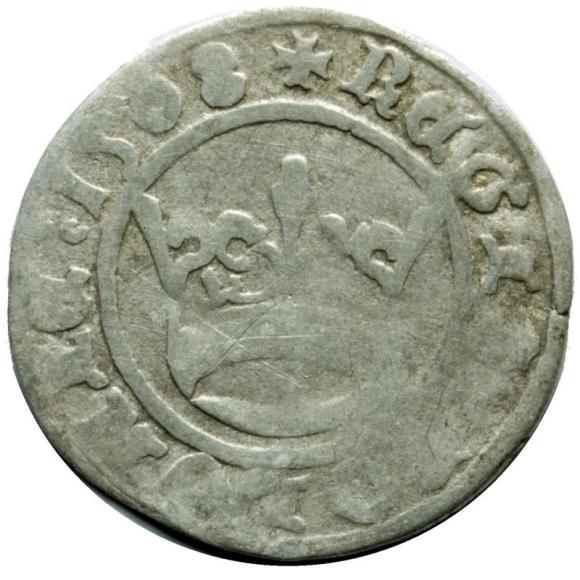 Półgrosz 1508 Zygmunt I Stary Kraków (1)