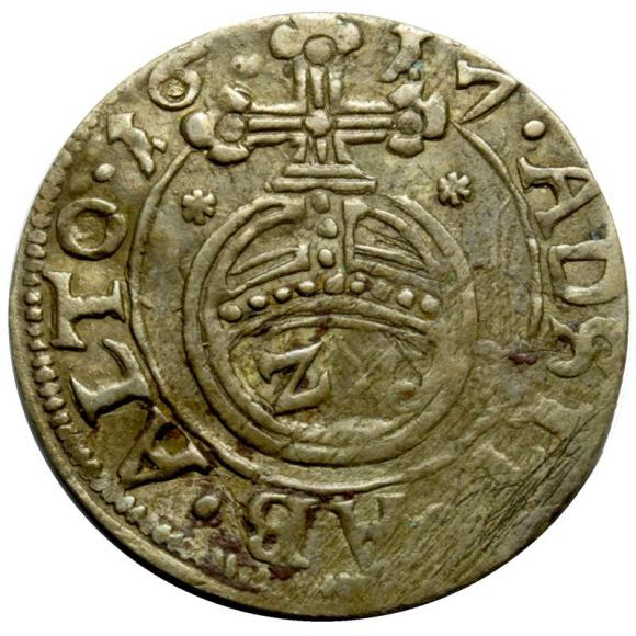 Półtorak 1617 Franciszek I Szczeciński Pomorze Koszalin (1)