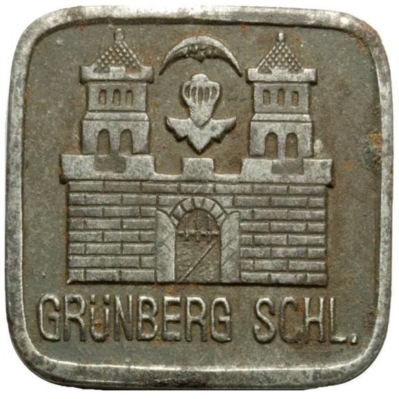 10 fenigów 1919 Zielona Góra Grunberg (2)