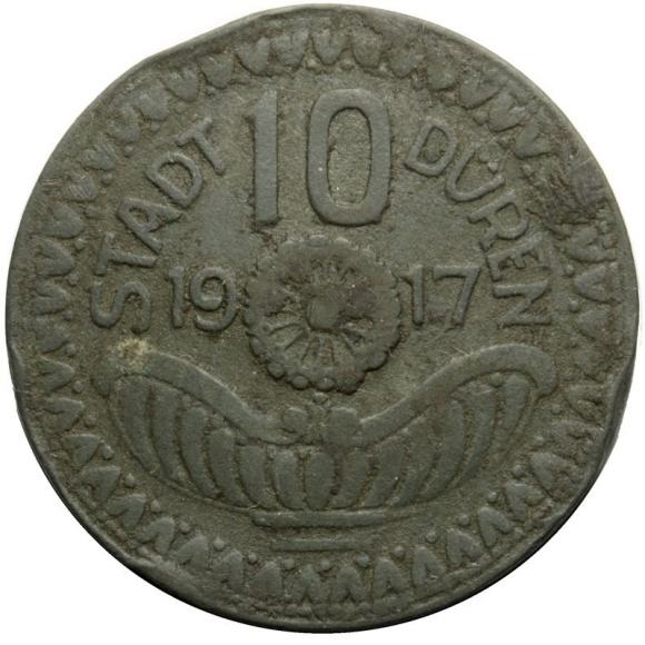 10 fenigów 1917 Duren (1)