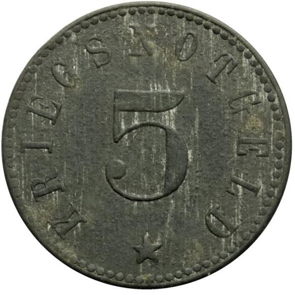 5 fenigów 1920 Zwiesel (1)