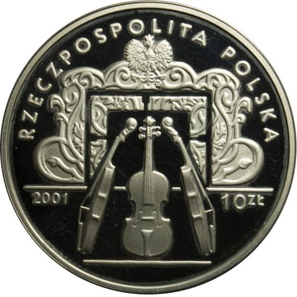 10 złotych 2001 Henryk Wieniawski (2)