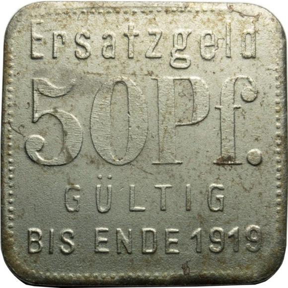 50 fenigów 1918 Szczecin Stettin (1)