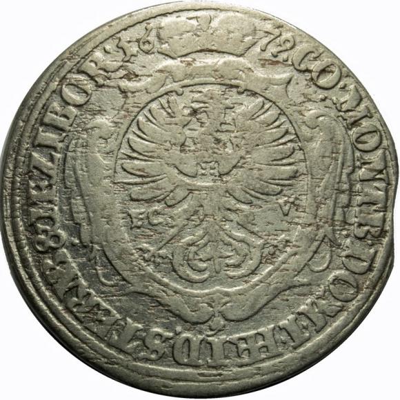 6 krajcarów 1679 Chrystian Ulryk Księstwo Ziębicko - Oleśnickie Oleśnica (2)