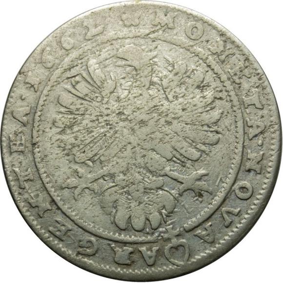 15 krajcarów 1662 Ludwik II Brzeski Księstwo Brzesko - Legnicko - Wołowskie Brzeg (2)