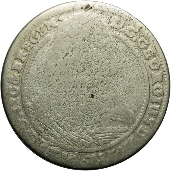15 krajcarów 1662 Jerzy III Brzeski Księstwo Brzesko - Legnicko - Wołowskie Brzeg (1)