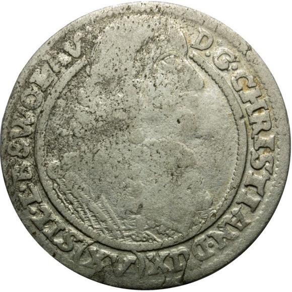 15 krajcarów 1664 Chrystian Wołowski Księstwo Brzesko - Legnicko - Wołowskie Brzeg (1)