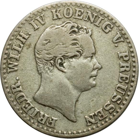 2 1/2 silber grosz 1843 Fryderyk Wilhelm IV Prusy Berlin (1)