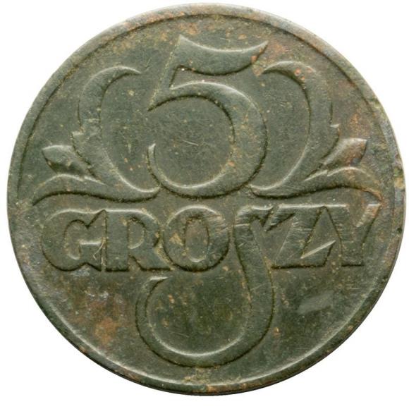 5 groszy 1930 II RP Warszawa (1)