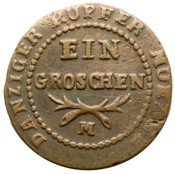 1 grosz 1809 Wolne Miasto Gdańsk (1)