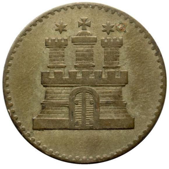 1 schilling 1855 Hamburg (2)
