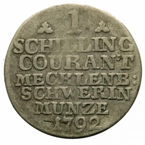 1 schilling 1792 Niemcy Meklemburgia Schwerin (1)