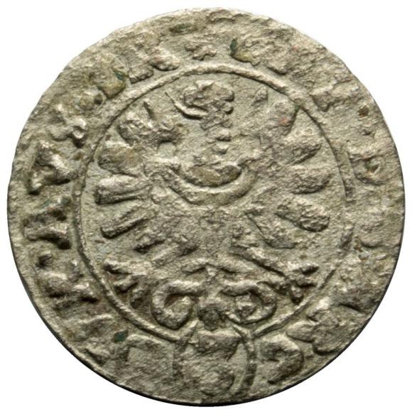 3 krajcary 1622 Karol Austriacki Księstwo Nyskie Biskupów Wrocławskich Nysa (2)