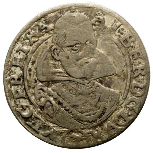 3 krajcary 1630 Albrecht von Wallenstein Księstwo Żagańskie Żagań (1)